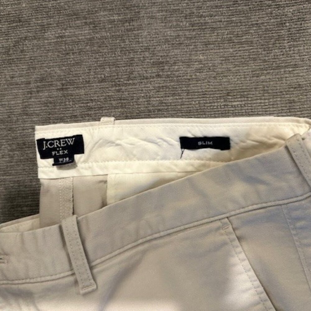 JCrew Slim Flex Chinos